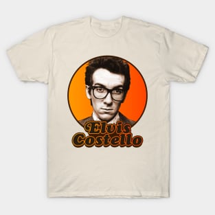 Elvis Costello ))(( Retro Music Icon T-Shirt